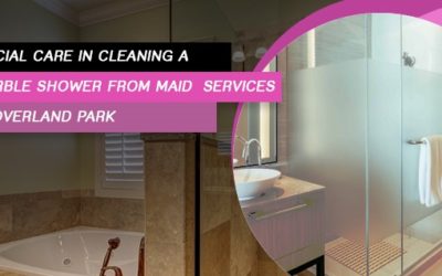 Special Care in Cleaning a Marble Shower from Maid Services in Overland Park