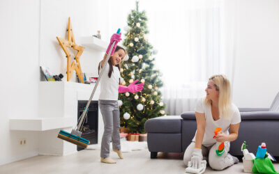 CLEANING UP AFTER THE HOLIDAYS